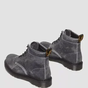 Dr. Martens 939 Stonewashed Hairy Suede GUNMETAL BLACK M 6, W 7‎ Boots NEW RARE Dr. Martens 939 Stonewashed Hairy Suede GUNMETAL BLACK M 6  main image 3